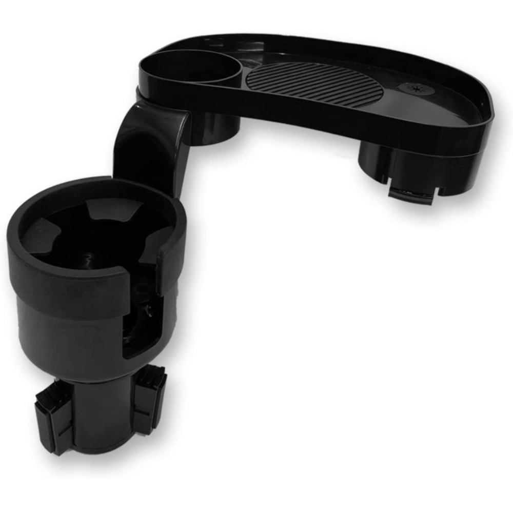 Double Cup Holder & Attachable Tray